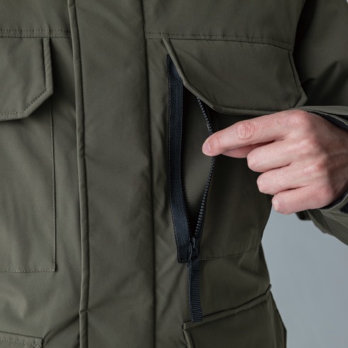 TSデザイン 1927 長袖リフレクティブファイバーダウンコート 秋冬 軽量