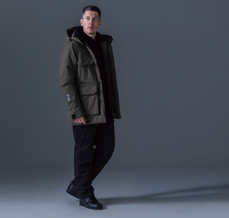 TSデザイン 1927 長袖リフレクティブファイバーダウンコート 秋冬 軽量