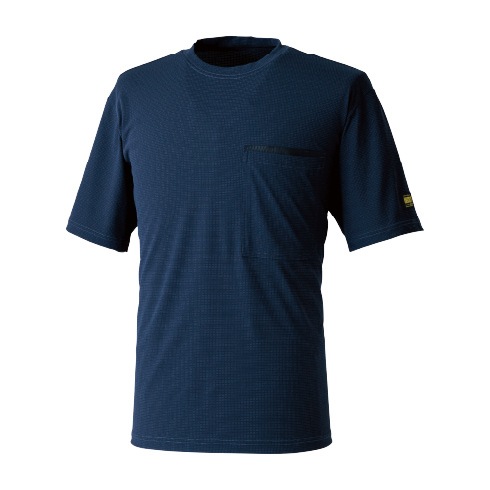 TSデザイン 5035 DRYドッツショートスリーブTシャツ 春夏 消臭 高通気
