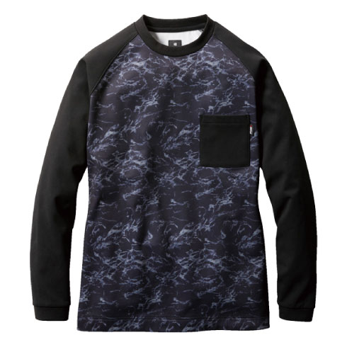 バートル 4078 ホットロングTシャツ ストレッチ 裏起毛 吸汗速乾 秋冬