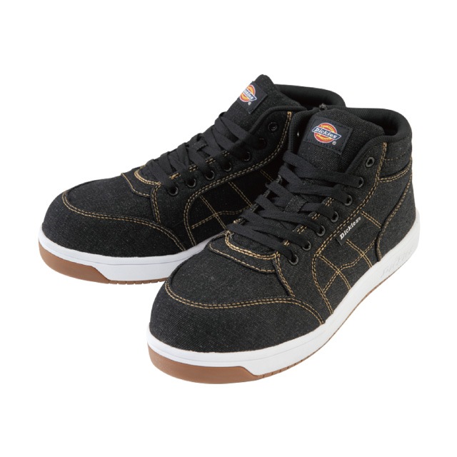 安全靴 ディッキーズ Dickies D-3311 プロスニーカー ミッドカット 紐