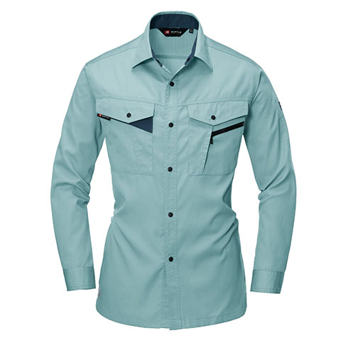 バートル 6005 オールシーズン 長袖シャツ おしゃれ T C｜作業着・作業服の通販ワークキング【公式】