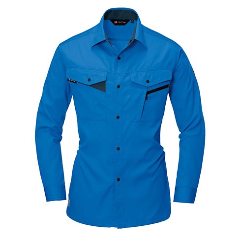 バートル 6005 オールシーズン 長袖シャツ おしゃれ T C｜作業着・作業服の通販ワークキング【公式】