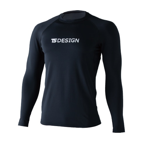 TSデザイン 8625 マイクロフリースロングスリーブシャツ 秋冬 保温性