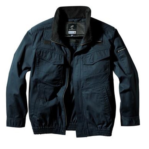 クロダルマ 258671 空調ウェア 防炎長袖ジャンパー ハーネス対応