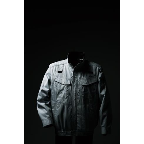 クロダルマ 258671 空調ウェア 防炎長袖ジャンパー ハーネス対応