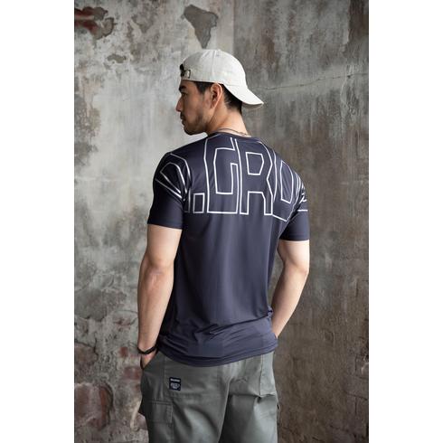 クロダルマ DG811 半袖Tシャツ 吸汗速乾 両脇消臭テープ ｜作業着・
