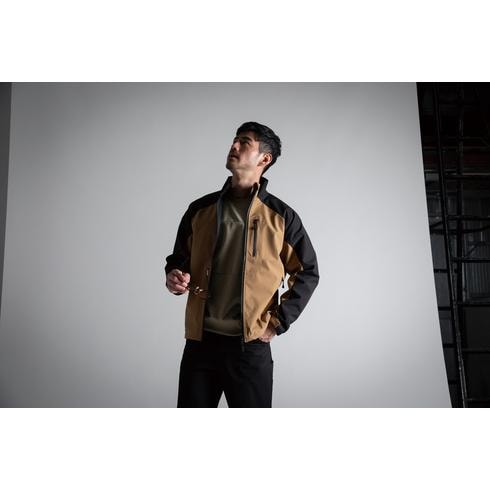 クロダルマ 32135 シェルジャケット 秋冬 ストレッチ ポリエステル100