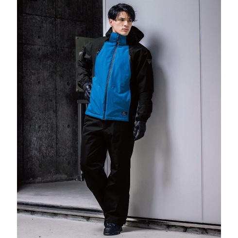 たつ ジーベック] 防寒服 防水防寒 パンツ 510 作業着 作業服 帯電防止 エコ