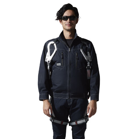 空調服 長袖ブルゾン　スターターキット SK23021　Z-DRAGON 空調服 74110 14.4Vファン・バッテリーフルセット SK23021 Z-DRAGON