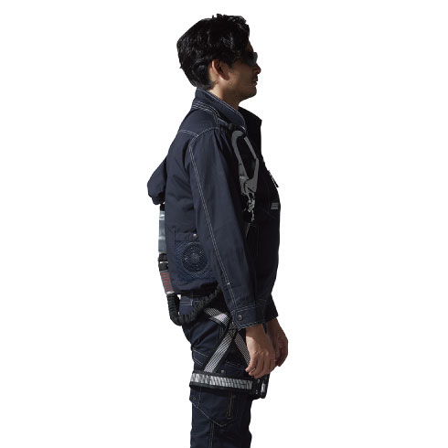 空調服 74110 14.4Vファン・バッテリーフルセット SK23021 Z-DRAGON