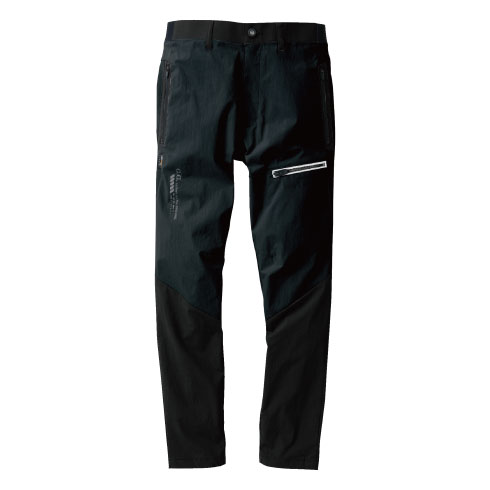 桑和 SOWA 0488-08 カーゴパンツ ストレッチ 接触冷感 反射プリント