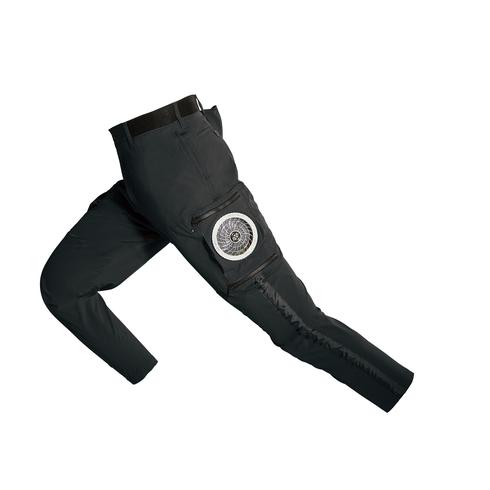 クロダルマ　エアーセンサー　コードレスファンセット　空調パンツ DG116 3L クロダルマ DG116 空調ウェア パンツ エアセンサー｜作業着