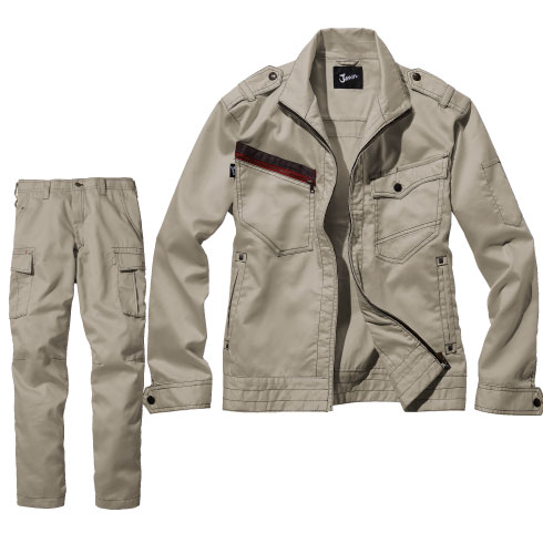 Jawin 55700 55702 上下セット 長袖ブルゾン カーゴパンツ 消臭抗菌