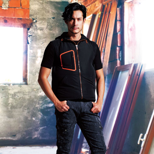 空調服 74180 Z-DRAGON 自重堂 Jichodo ベスト フード付 カジュアル