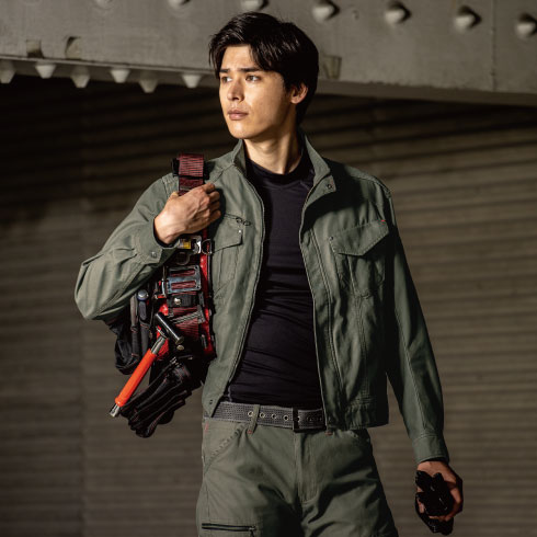 ジーベック 現場服 2140 長袖ジャンパー 綿100% オールシーズン