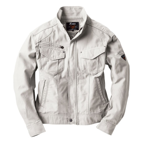 ジーベック 現場服 2140 長袖ジャンパー 綿100% オールシーズン ブルゾン   XEBEC｜作業着・作業服の通販ワークキング【公式】