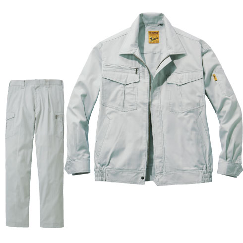 Jawin 55200 55202 上下セット 長袖ブルゾン カーゴパンツ 制電 自重堂