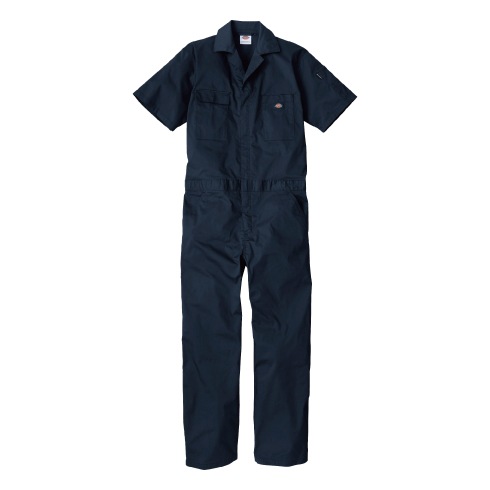 ディッキーズ Dickies D-6702 ストレッチ半袖つなぎ 春夏 ストレッチ
