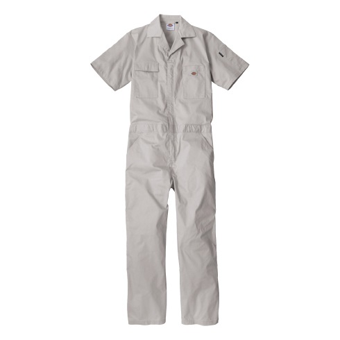 ディッキーズ Dickies D-6702 ストレッチ半袖つなぎ 春夏 ストレッチ