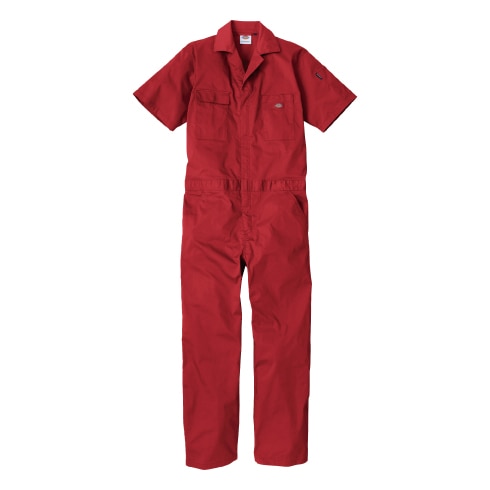 ディッキーズ Dickies D-6702 ストレッチ半袖つなぎ 春夏 ストレッチ