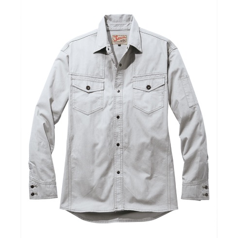 ややや ジャウィンJawinの作業服春夏用 長袖シャツ55004| サンワーク本店