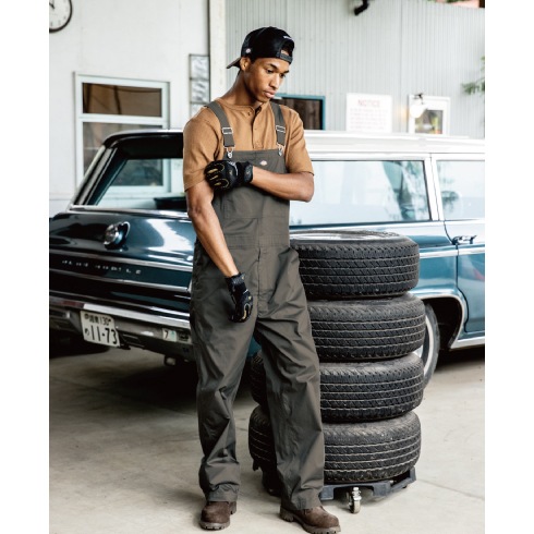 ディッキーズ Dickies D-6709 ストレッチオーバーオール 春夏