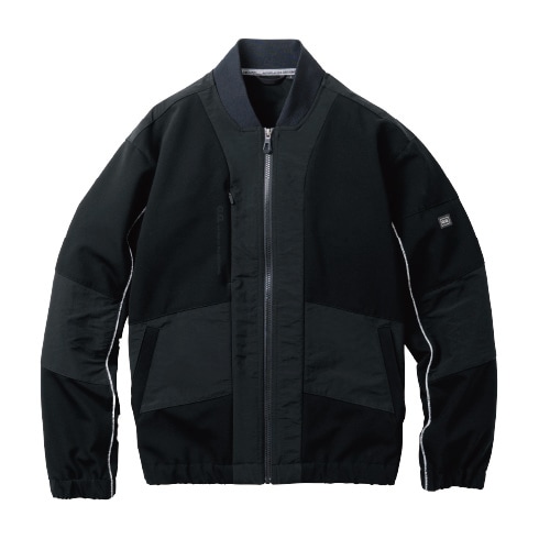 桑和0542-00 長袖ブルゾン オールシーズン ストレッチ 消臭 反射 野帳