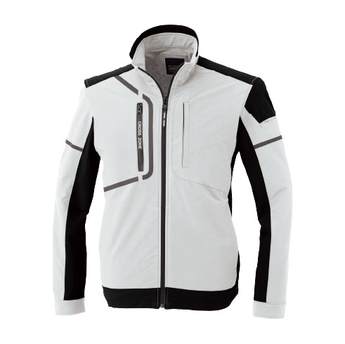 ジーベック クロスゾーン 2520 長袖ブルゾン 2wayストレッチ レディス