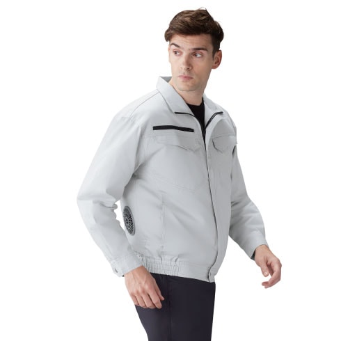 美品 BPD UNIT ライナー付 ブルゾン 作務衣 空調服 87080 25Vファン・バッテリーフルセット SK25011 自重堂