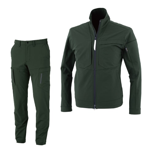 ジーベック 上下セット 2210 2213 ブルゾン＆カーゴパンツ 秋冬