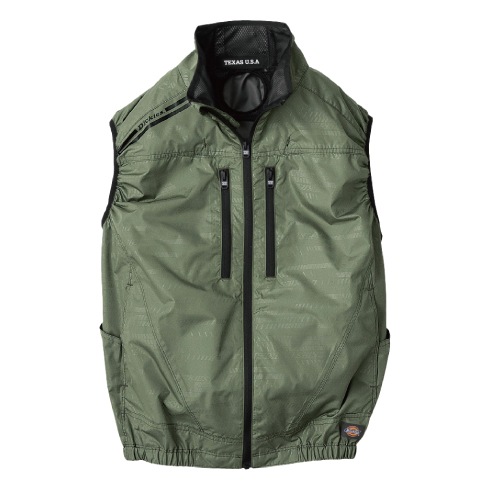 【新品】Dickies空調服ベスト ファン・バッテリー付きセッ Mサイズ 作業着 ディッキーズ Dickies D-229 ボルトクール ベスト(ペルチェ