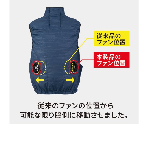 【新品】Dickies空調服ベスト ファン・バッテリー付きセッ Mサイズ 作業着 ディッキーズ Dickies D-229 ボルトクール ベスト(ペルチェ