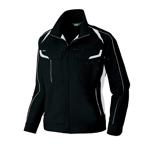 アイトス AITOZ AZ-1901 長袖ブルゾン ストレッチ 帯電防止 エコ素材