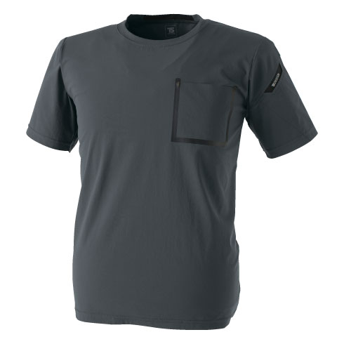TSデザイン 藤和 8555 半袖Tシャツ 春夏 吸汗速乾 消臭機能 ベンチ