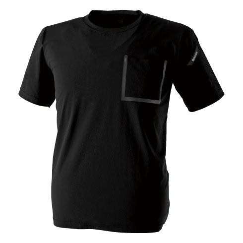 TSデザイン 藤和 8555 半袖Tシャツ 春夏 吸汗速乾 消臭機能 ベンチ