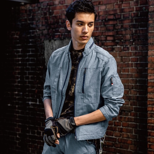 ジーベック(XEBEC) 2294 現場服ストレッチブルゾン アーミーグリーン LL