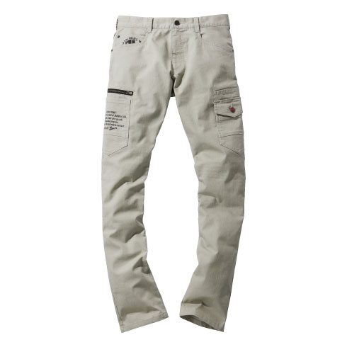 Jawin 53302 カーゴパンツ ストレッチ カラーデニム 自重堂 秋冬 2022