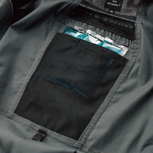 クロダルマ 268861 エアセンサー 半袖ジャンパー 春夏 ハーネス