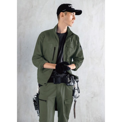 ジーベック 上下セット 1760 1763 ブルゾン＆カーゴパンツ 秋冬 JIS