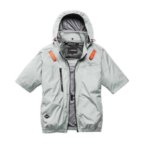 予約商品】バートル AC2096 AC半袖ブルゾン(ユニセックス) 春夏 サイド