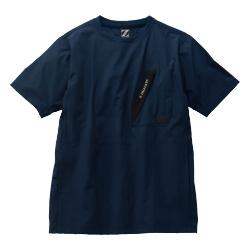 Z-DRAGON 75184 半袖Tシャツ ストレッチ 接触冷感 吸汗速乾 自重堂 Jichodo