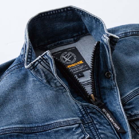 イーブンリバー USD1107 デニムジャケット ブルゾン 秋冬 ストレッチ