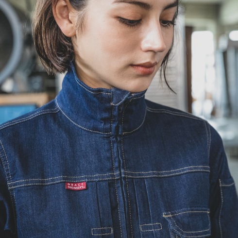 長袖つなぎ　GRACEENGINEER'S  デニム　Ｍサイズ 楽天市場】グレースエンジニアーズ GRACE ENGINEER'S デアリー