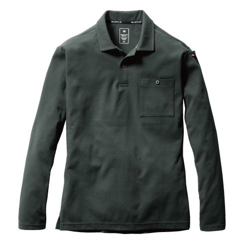 バートル 675 ヘビーウェイトポロシャツ 秋冬 制電ケア ストレッチ