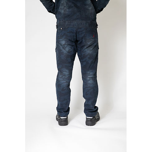 Z-DRAGON 71602 デニムカーゴパンツ ストレッチノータック 秋冬 自重堂