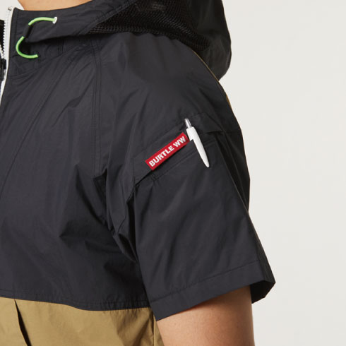 バートル AC1086 半袖ファン付き パーカー半袖ブルゾン エアークラフト