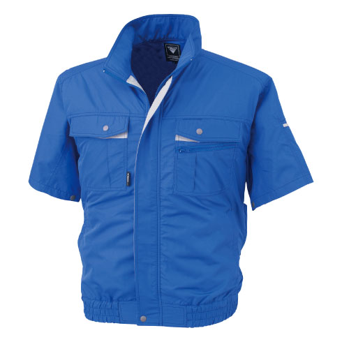 空調服 XE98022 半袖ブルゾン ジーベック XEBEC エアコンテック