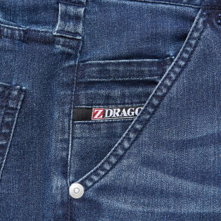 Z-DRAGON 76402 デニムジョガーパンツ 春夏 ストレッチ 接触冷感 自重