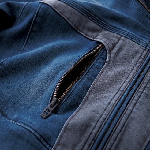 寅壱 8992-124 デニムワークジャケット 秋冬 ストレッチ 高強度